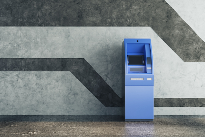 Der Rückzug des Geldautomaten